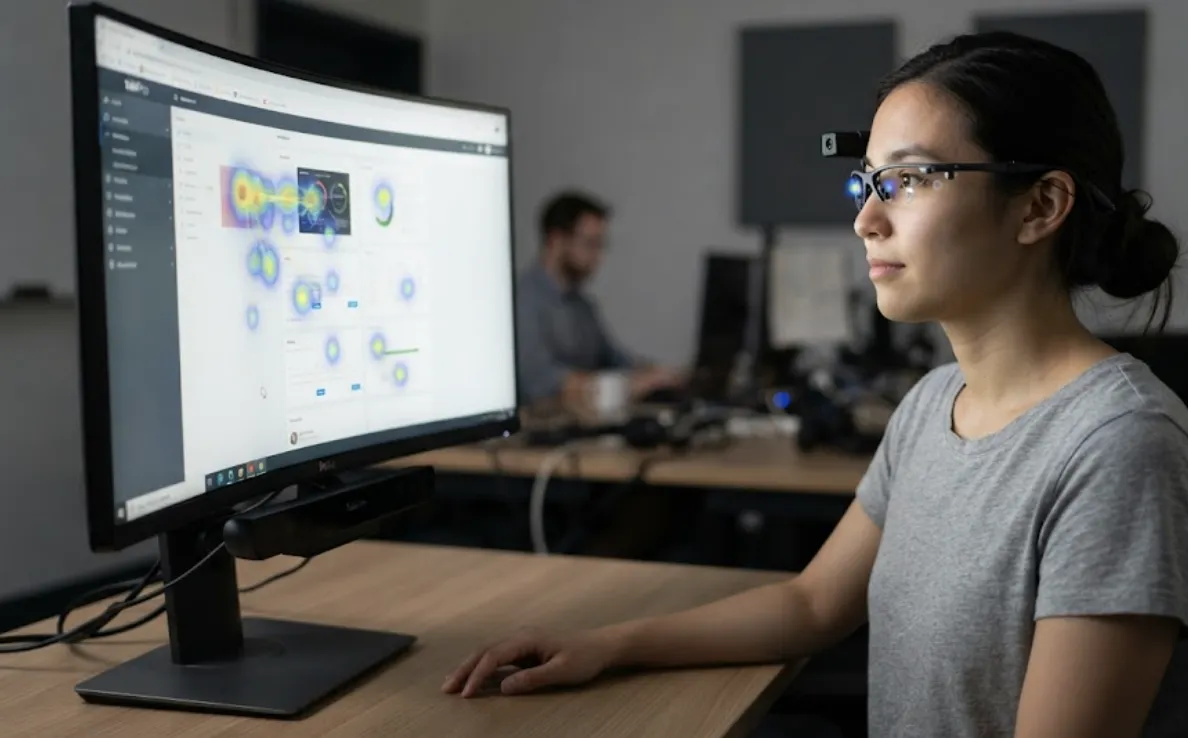 Eye trackin nedir? Neuropiq ile kullanıcı bakışlarını analiz ederek stratejilerinizi optimize edin.